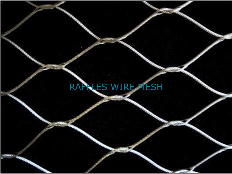 Mesh Aviary Wire Made of Stainless Steel V2a Wire Rechteckdraht Fence 4eck 